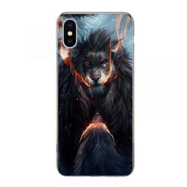 Coque iPhone Lion<br> Domination