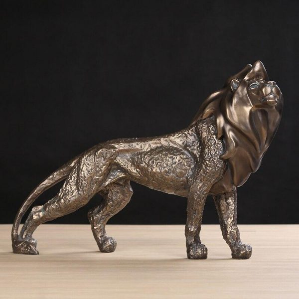 Statue Lion<br> Élégant - Image 4