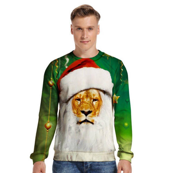 Pull Lion Père Noël - Image 2