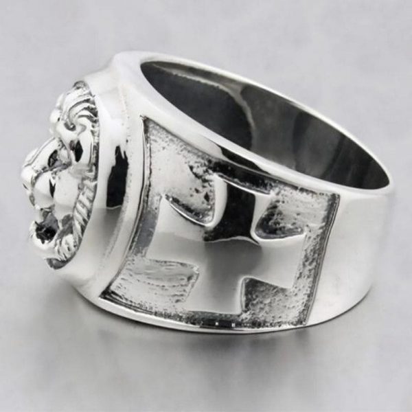 Bague Argent Lion - Image 2