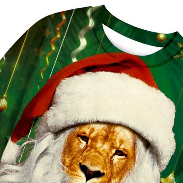 Pull Lion Père Noël - Image 4