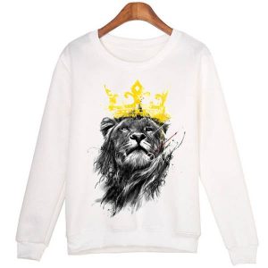 Homme Pull Lion