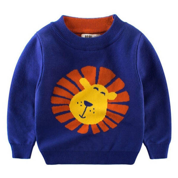 Pull Lion Enfant Soleil