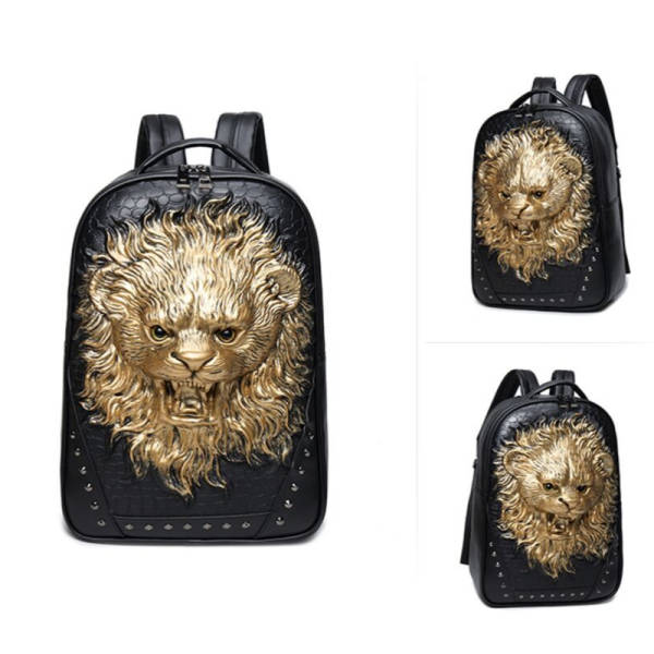 Sac à Dos <br>Tête de Lion - Image 7