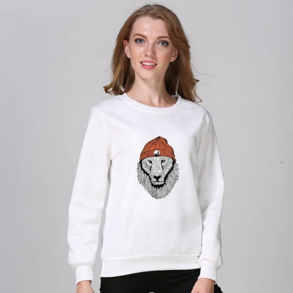 Pull Lion Bonnet Femme - Image 2