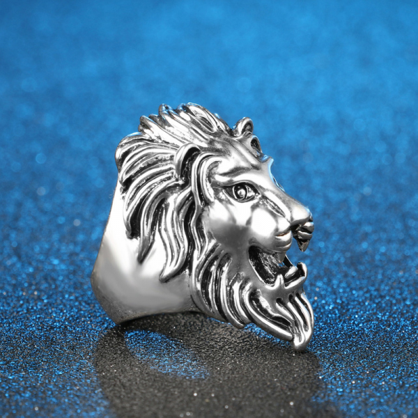 Bague 3D Lion - Image 3